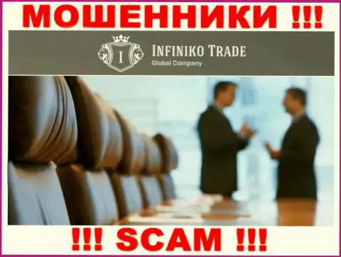 Лица руководящие организацией Infiniko Invest Trade LTD решили о себе не афишировать