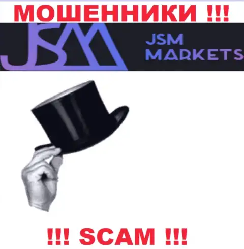 Инфы о непосредственном руководстве мошенников JSM Markets во всемирной сети не найдено