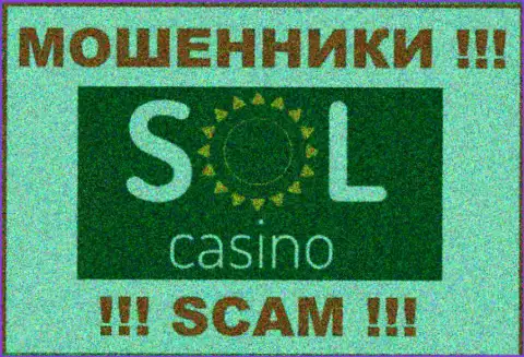 Sol Casino - это СКАМ !!! ЕЩЕ ОДИН ШУЛЕР !!!