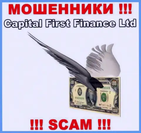 ОСТОРОЖНЕЕ ! Вас пытаются облапошить интернет-обманщики из конторы Capital First Finance Ltd
