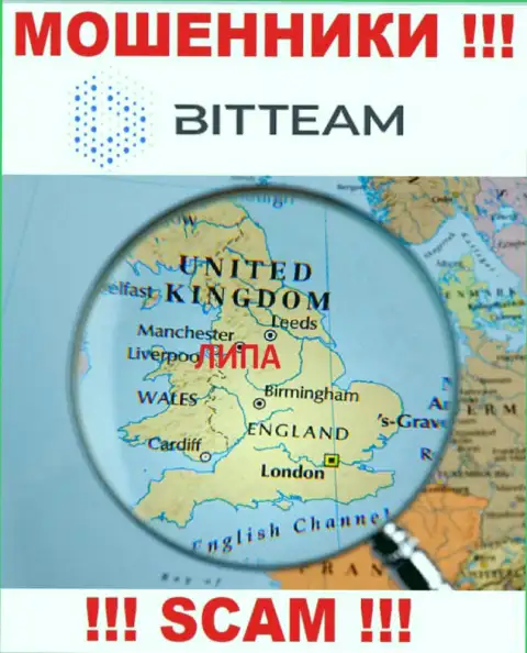 BitTeam - это МОШЕННИКИ, оставляющие без денег клиентов, офшорная юрисдикция у конторы ложная