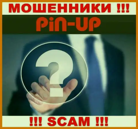 Не работайте совместно с internet-мошенниками PinUpCasino - нет сведений о их непосредственных руководителях