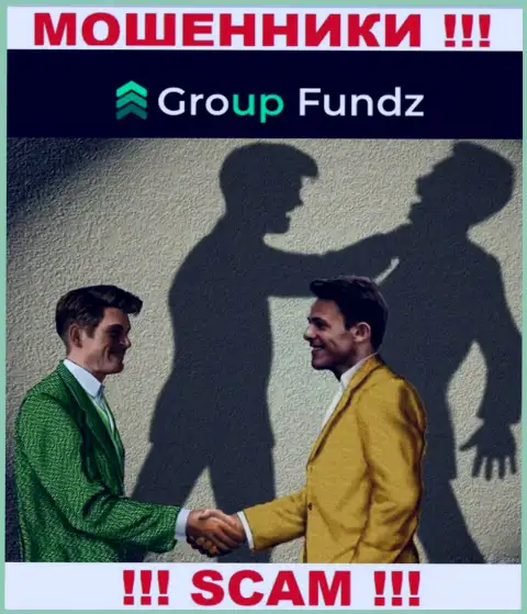GroupFundz - это МОШЕННИКИ, не нужно верить им, если будут предлагать увеличить депо