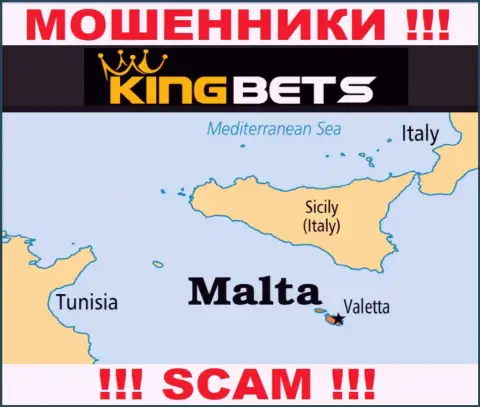 КингБетс это мошенники, имеют оффшорную регистрацию на территории Мальта